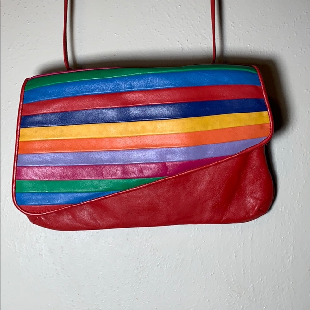 Retro Leather Brio! Crossbody Bag
